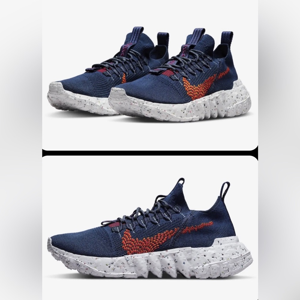 New M8/W9.5 Nike Space Hippie 01  Detroit Tigers DN0010-400  No Box - Picture 3 of 9